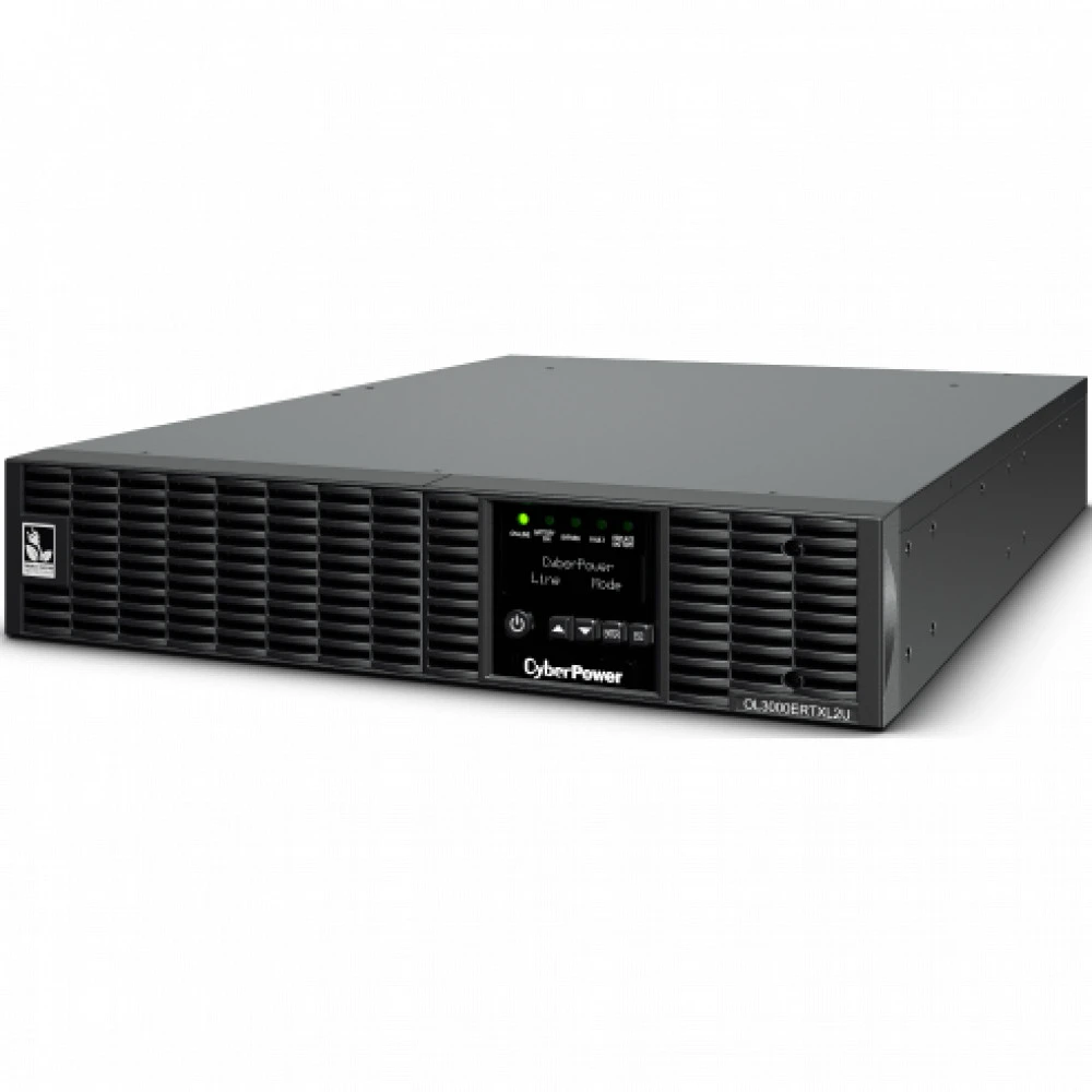 Источник бесперебойного питания CyberPower OL3000ERTXL2U Двойное преобразование (On-Line), Стоечный (Rack), 3000 ВА, 2700 Вт