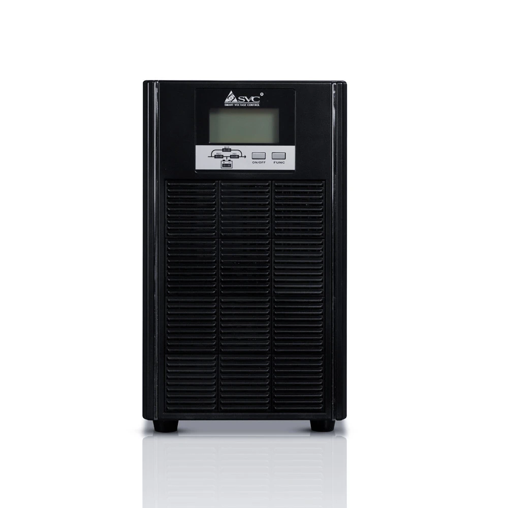 Источник бесперебойного питания SVC PTX-6KL-LCD Двойное преобразование (On-Line), Напольный (Tower), 6000 ВА, 6000 Вт