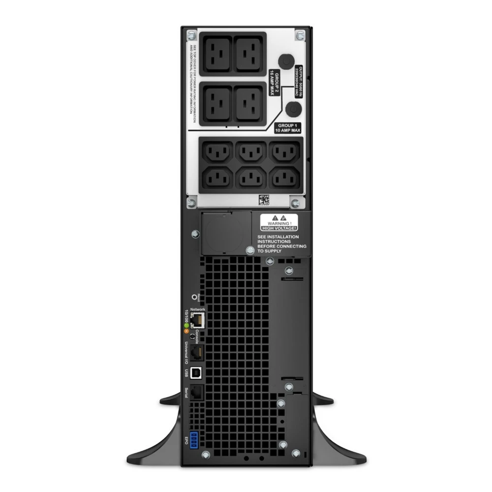 Источник бесперебойного питания APC Smart-UPS RT 5000 SRT5KXLI Двойное преобразование (On-Line), Стоечный (Rack), 5000 ВА, 4500 Вт