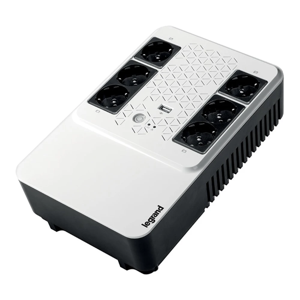 Источник бесперебойного питания Legrand Keor Multiplug 600 310081 Линейно-интерактивные, Напольный (Tower), 600 ВА, 360 Вт