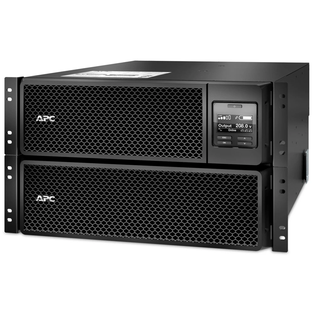 Источник бесперебойного питания APC Smart-UPS SRT SRT8KRMXLI Двойное преобразование (On-Line), Стоечный (Rack), 8000 ВА, 8000 Вт