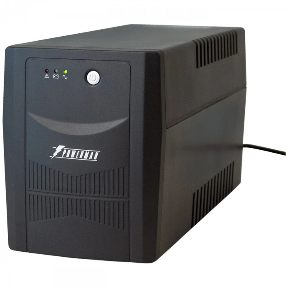 Источник бесперебойного питания Powerman Back Pro 1500 POWERMAN Back Pro 1500 Линейно-интерактивные, Напольный (Tower), 1500 ВА, 900 Вт