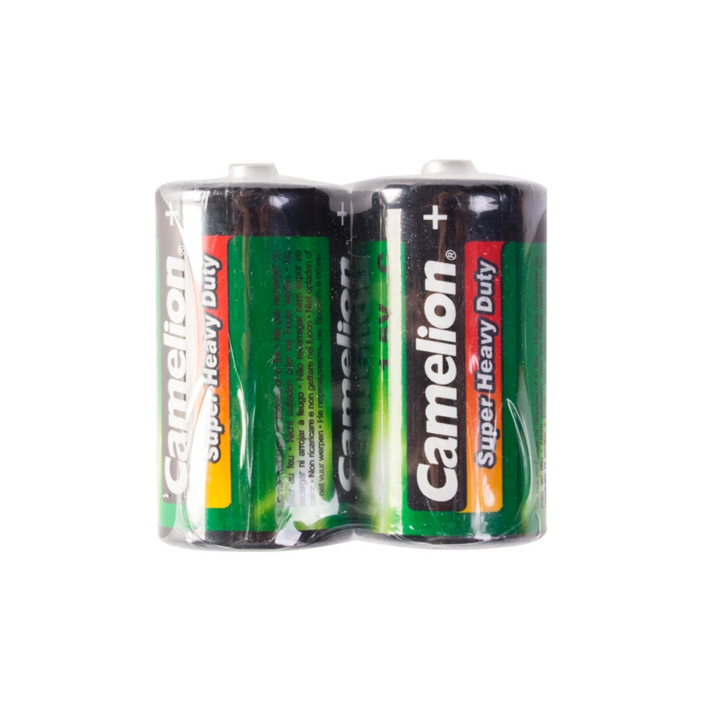 Батарейка CAMELION Super Heavy Duty R14P-SP2G - 2штуки