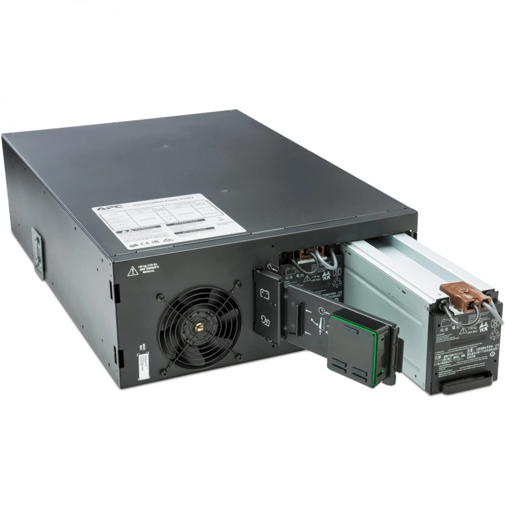Источник бесперебойного питания APC Smart-UPS SRT 6000VA RM 230 В SRT6KRMXLI Двойное преобразование (On-Line), Стоечный (Rack), 6000 ВА, 6000 Вт
