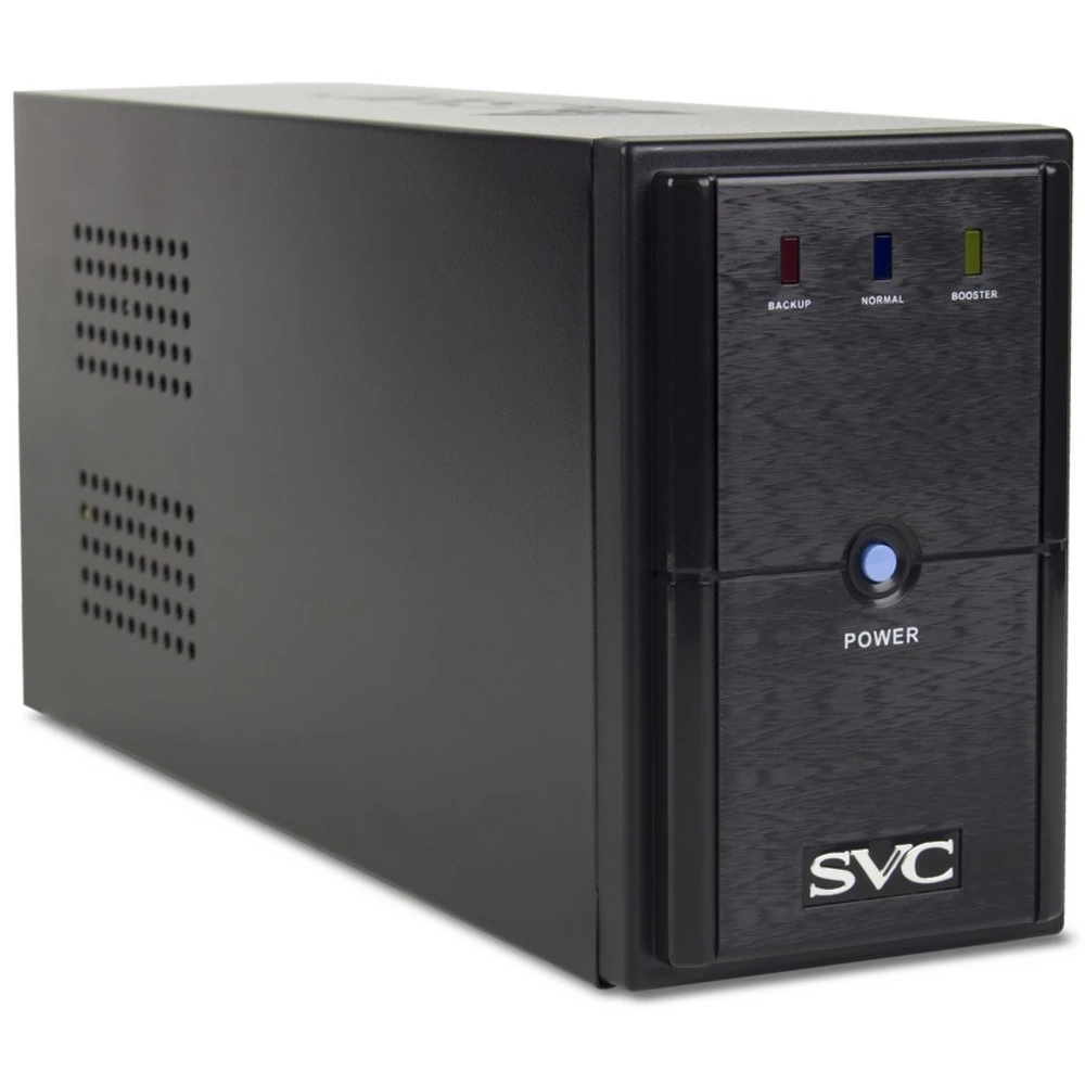 Источник бесперебойного питания SVC V-600-L Линейно-интерактивные, Напольный (Tower), 600 ВА, 360 Вт