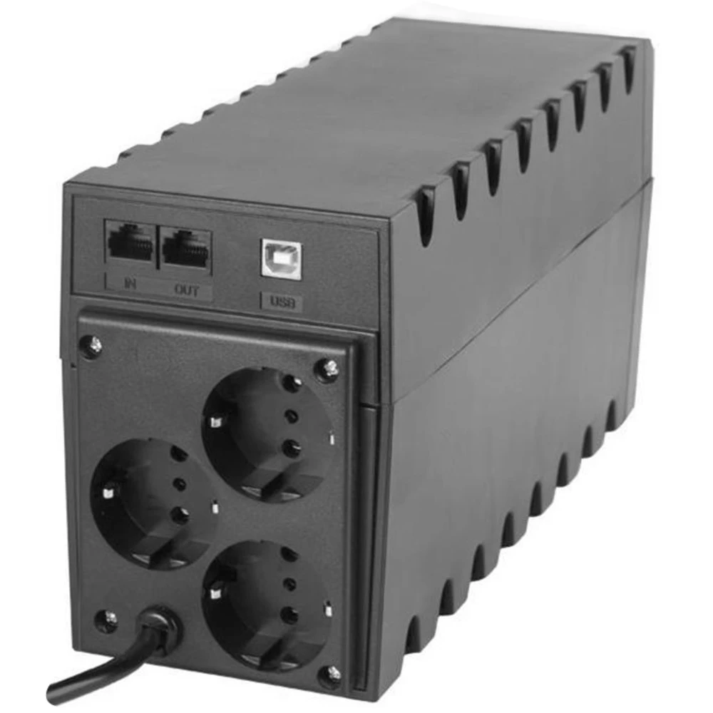 Источник бесперебойного питания Powercom RPT-800AP RPT-800AP EURO Линейно-интерактивные, Напольный (Tower), 800 ВА, 480 Вт