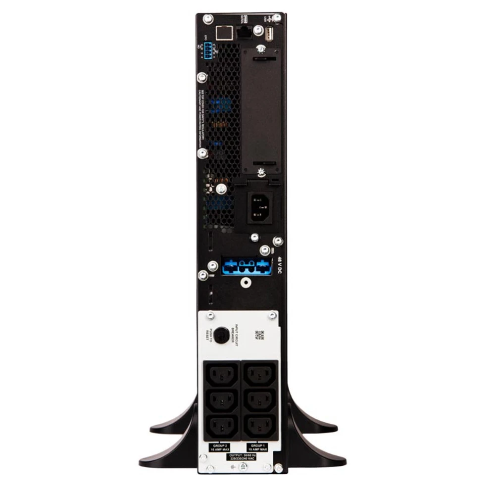 Источник бесперебойного питания APC Smart-UPS SRT SRT1000XLI Двойное преобразование (On-Line), Стоечный (Rack), 1000 ВА, 1000 Вт