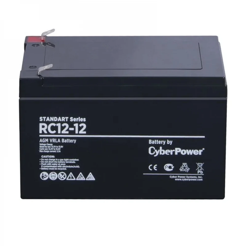 Сменные аккумуляторы АКБ для ИБП CyberPower RC 12-12 12 В