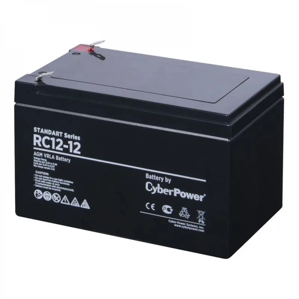 Сменные аккумуляторы АКБ для ИБП CyberPower RC 12-12 12 В