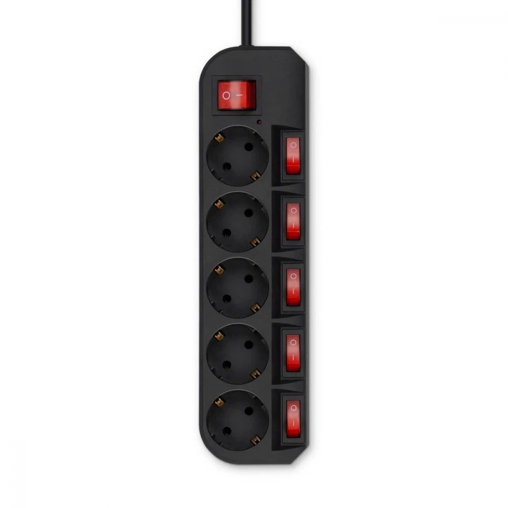 Сетевой фильтр Buro 500SH-1.8-SW-B