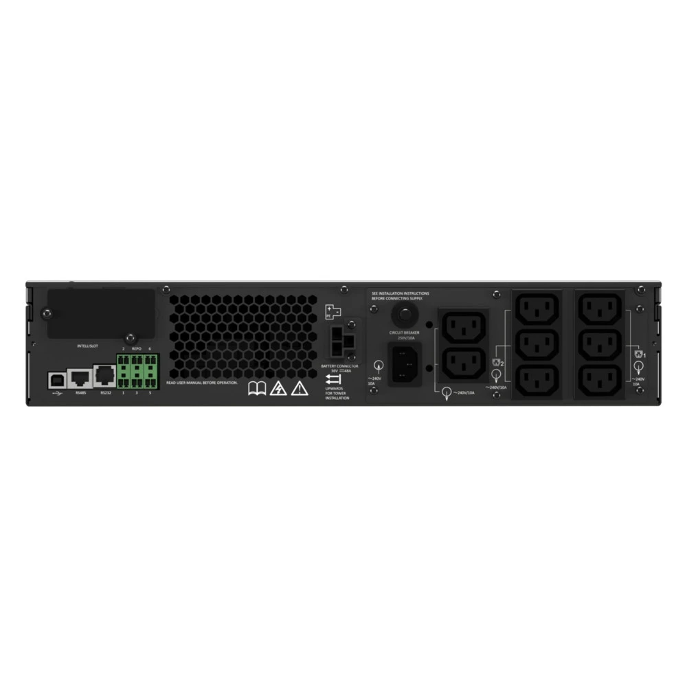 Источник бесперебойного питания Vertiv GXT5 1000VA UPS 230V GXT5-1000IRT2UXLE Двойное преобразование (On-Line), Стоечный (Rack), 1000 ВА, 1000 Вт
