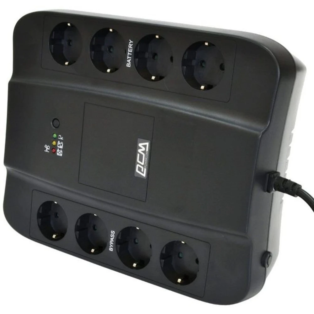 Источник бесперебойного питания Powercom Spider SPD-850E Cube SPD-850E CUBE Линейно-интерактивные, Напольный (Tower), 850 ВА, 510 Вт
