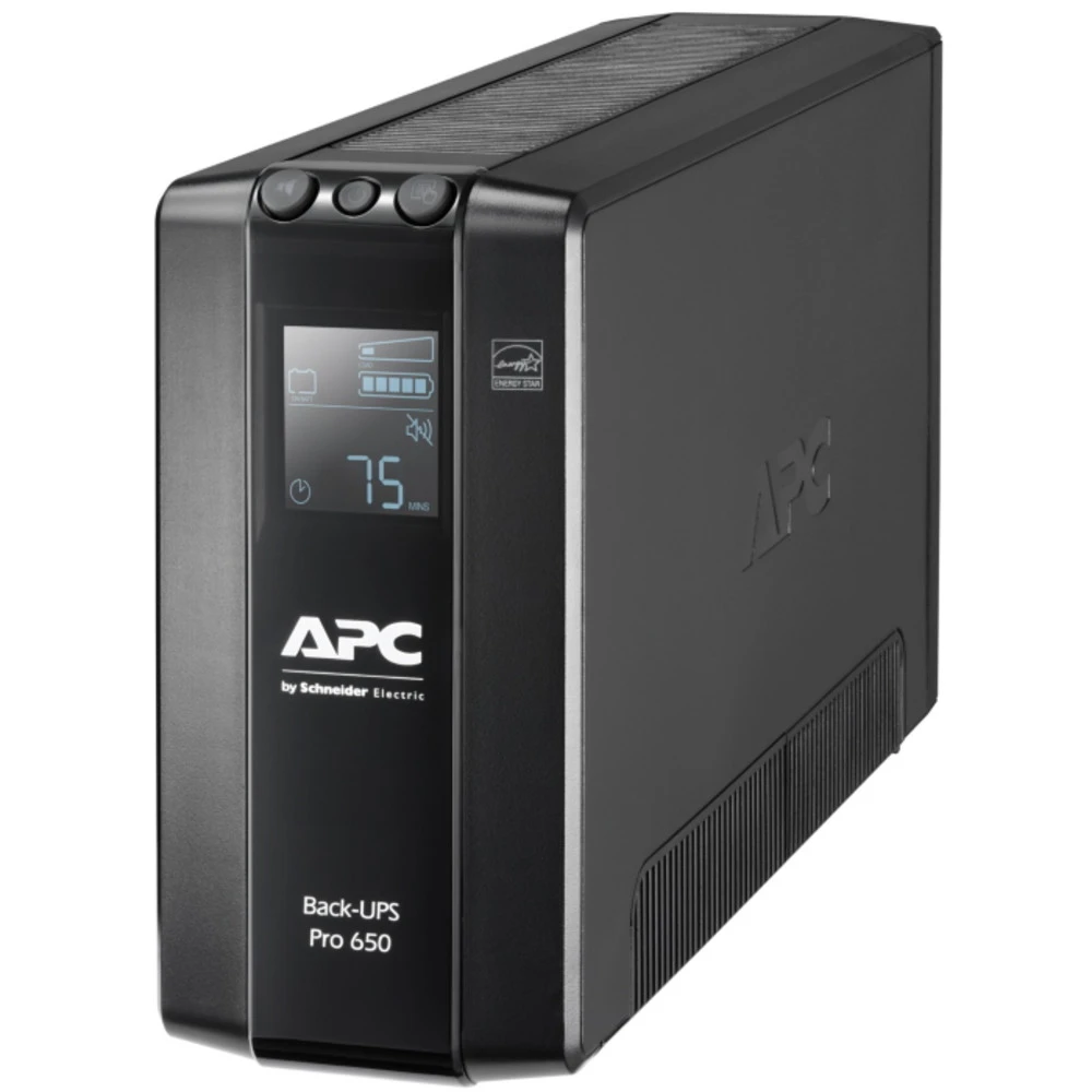 Источник бесперебойного питания APC Back-UPS Pro BR650MI Линейно-интерактивные, Напольный (Tower), 650 ВА, 390 Вт