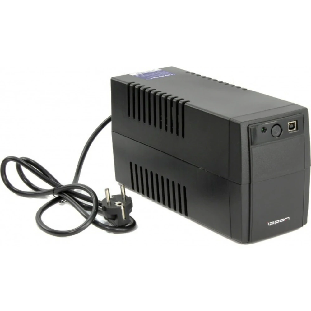Источник бесперебойного питания IPPON Back Basic 1050 i403407 Линейно-интерактивные, Напольный (Tower), 1050 ВА, 600 Вт