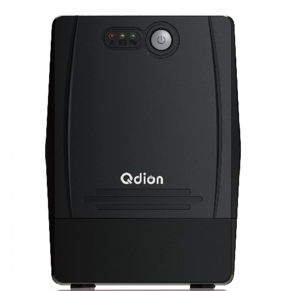 Источник бесперебойного питания Qdion QDP1000 SCHUKO Линейно-интерактивные, Напольный (Tower), 1000 ВА, 600 Вт