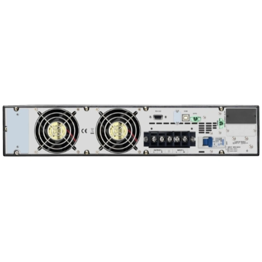 Источник бесперебойного питания APC Easy UPS SRV RM 10000VA 230V with External Battery Pack with RailKit SRV10KRILRK Двойное преобразование (On-Line), Стоечный (Rack), 1000 ВА, 230 Вт