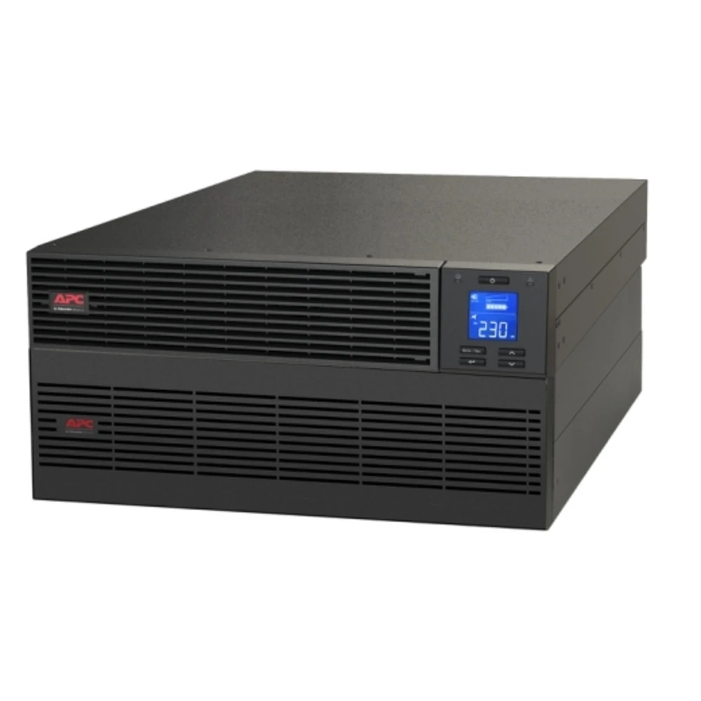 Источник бесперебойного питания APC Easy UPS SRV RM 10000VA 230V with External Battery Pack with RailKit SRV10KRILRK Двойное преобразование (On-Line), Стоечный (Rack), 1000 ВА, 230 Вт
