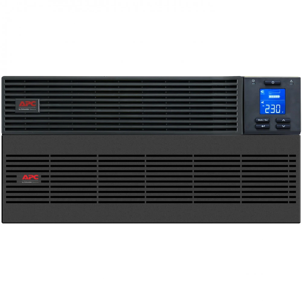 Источник бесперебойного питания APC Easy UPS SRV RM 6000VA 230V with External Battery Pack with RailKit SRV6KRILRK Двойное преобразование (On-Line), Стоечный (Rack), 6000 ВА, 6000 Вт