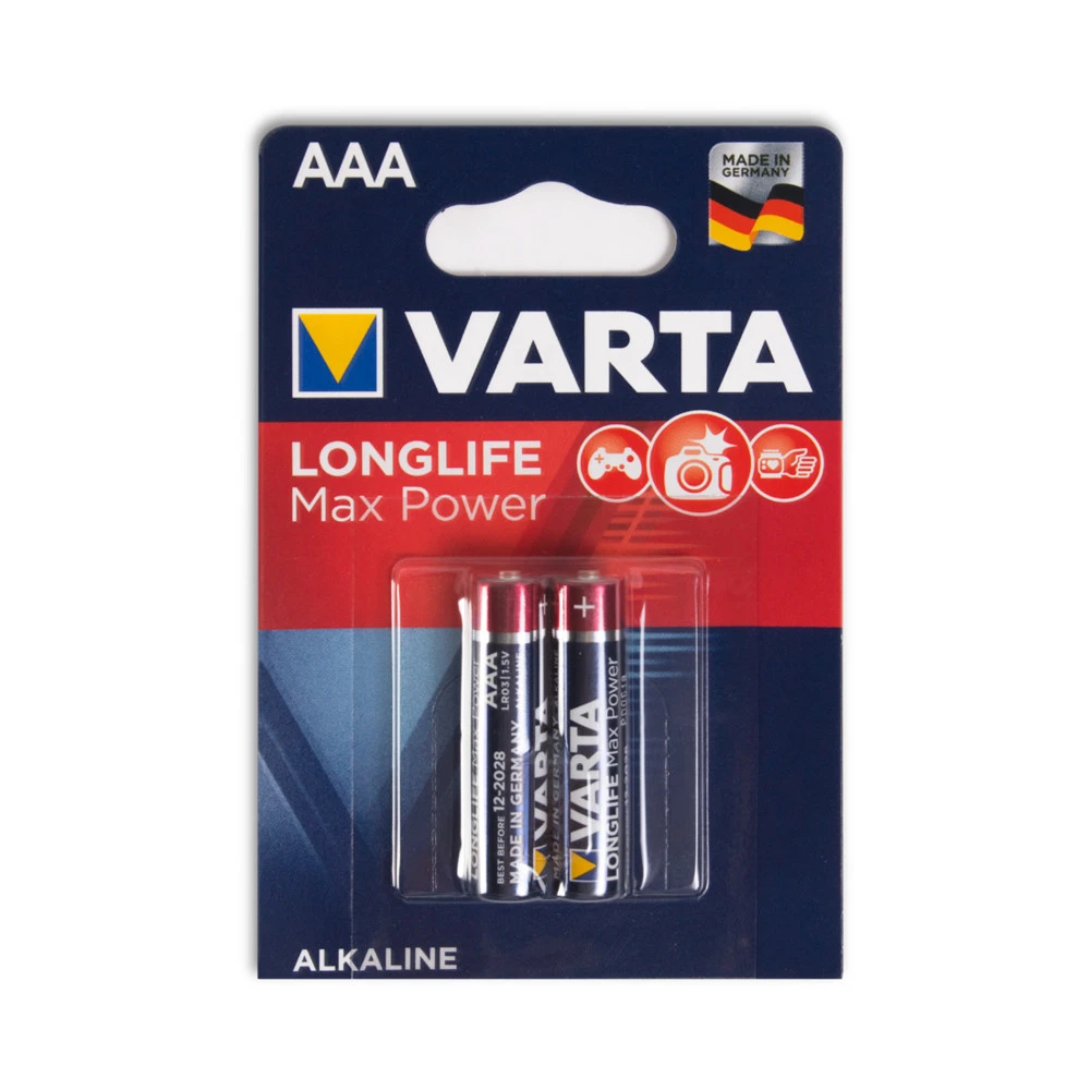Батарейка VARTA Long Life Power Micro 1.5V - LR03/ AAA (2 шт) LR03 Long Life Power