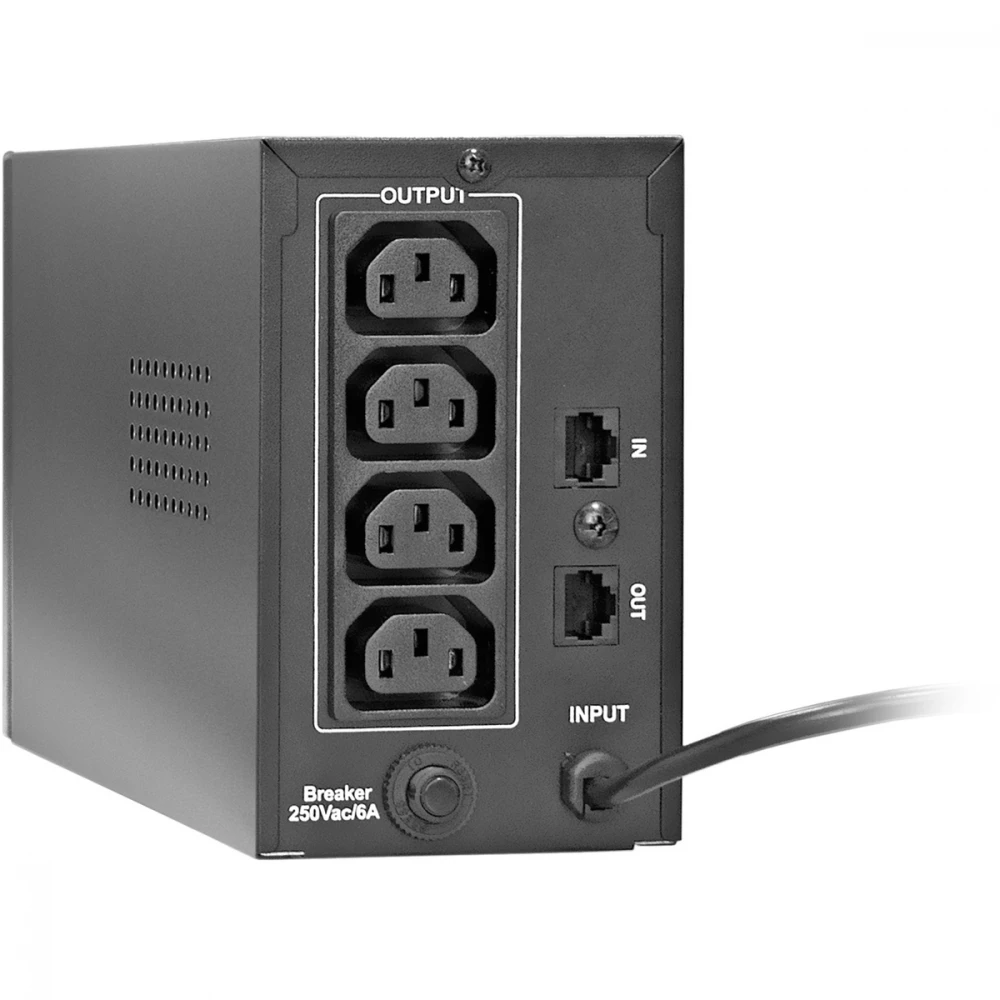 Источник бесперебойного питания ExeGate BNB-450.LED.AVR.C13.RJ EP285537RUS Линейно-интерактивные, Напольный (Tower), 450 ВА, 240 Вт