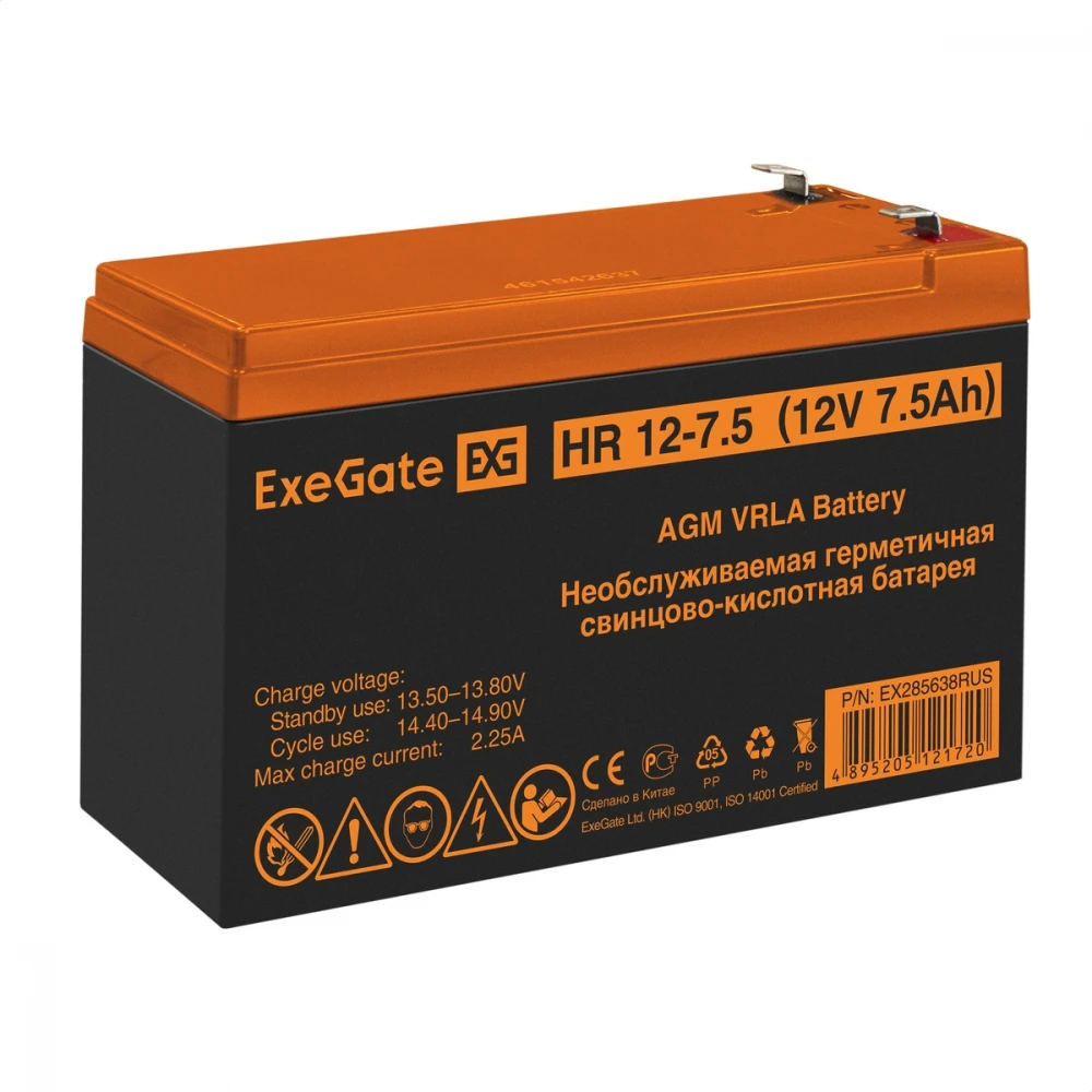 Сменные аккумуляторы АКБ для ИБП ExeGate EX285638RUS 12 В