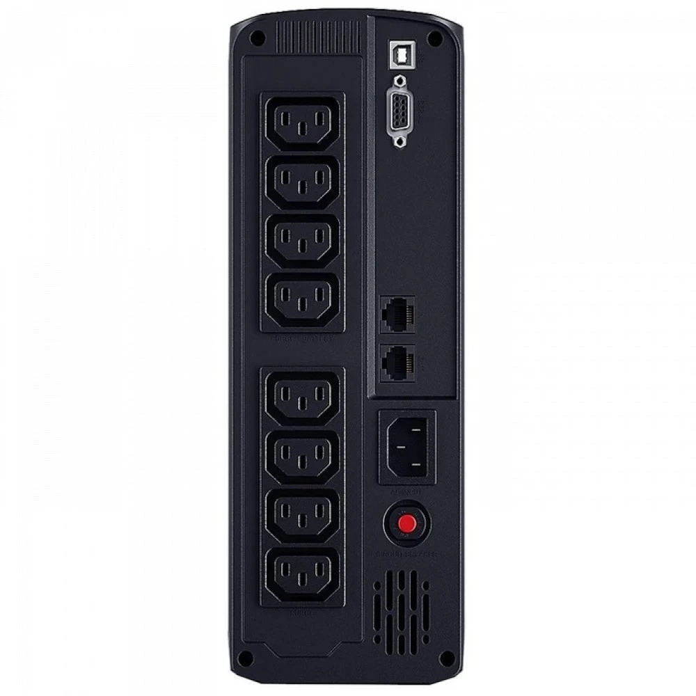 Источник бесперебойного питания CyberPower VP1600EILCD Линейно-интерактивные, Напольный (Tower), 1600 ВА, 960 Вт