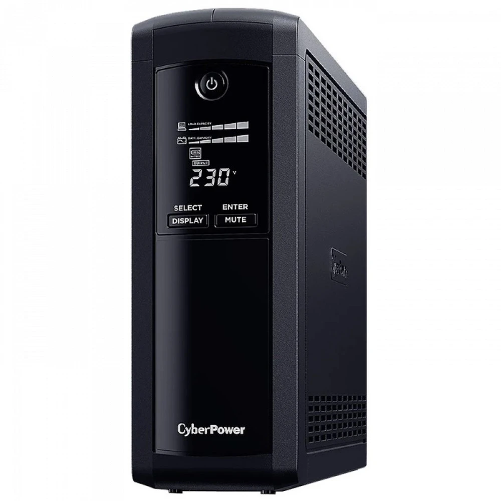 Источник бесперебойного питания CyberPower VP1600ELCD Линейно-интерактивные, Напольный (Tower), 1600 ВА, 960 Вт