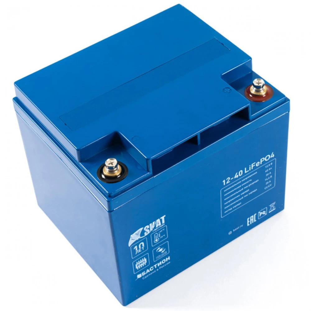 Сменные аккумуляторы АКБ для ИБП БАСТИОН Skat i-Battery 12-40 LiFePO4 12 В