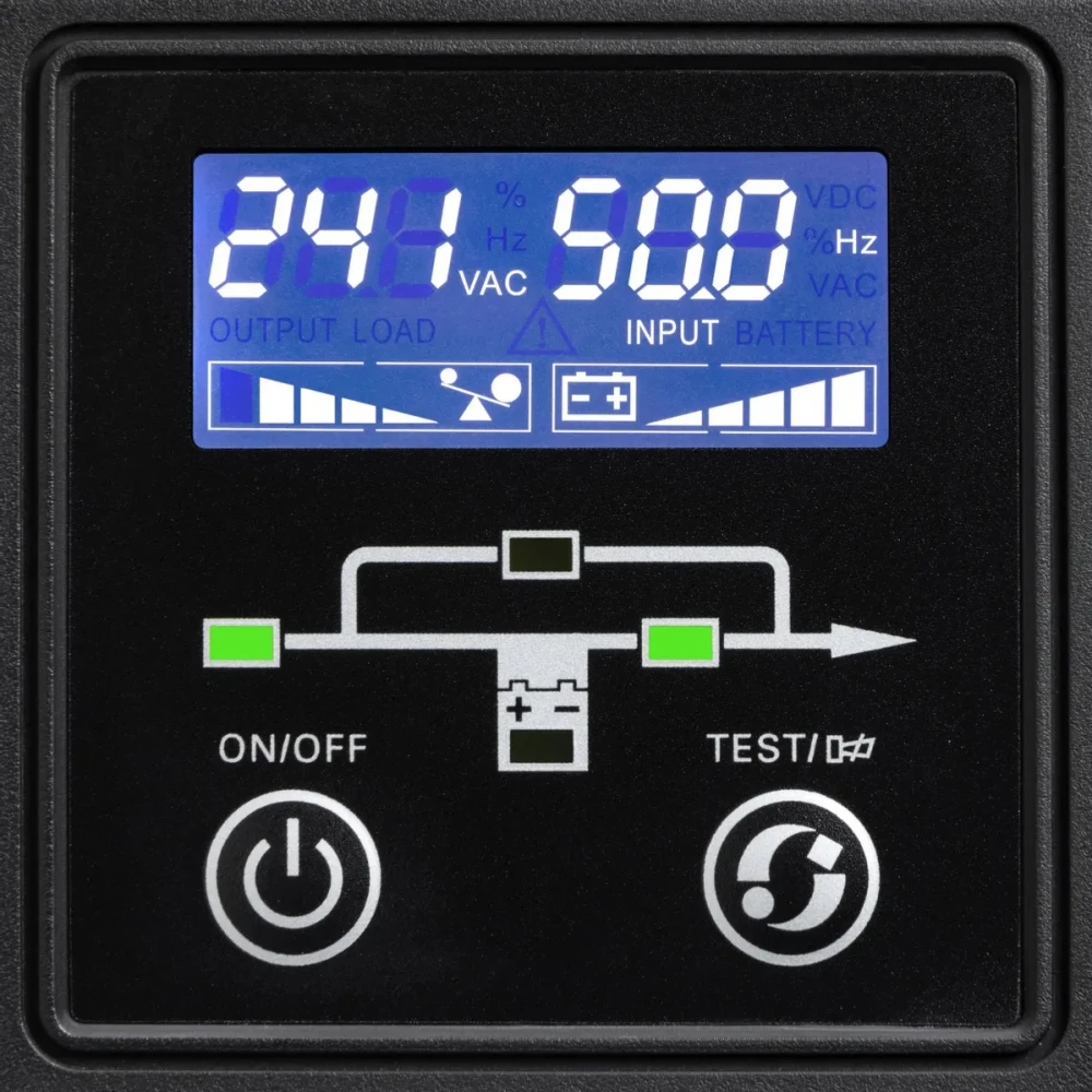 Источник бесперебойного питания Eaton 9E3000I Двойное преобразование (On-Line), Напольный (Tower), 3000 ВА, 2400 Вт