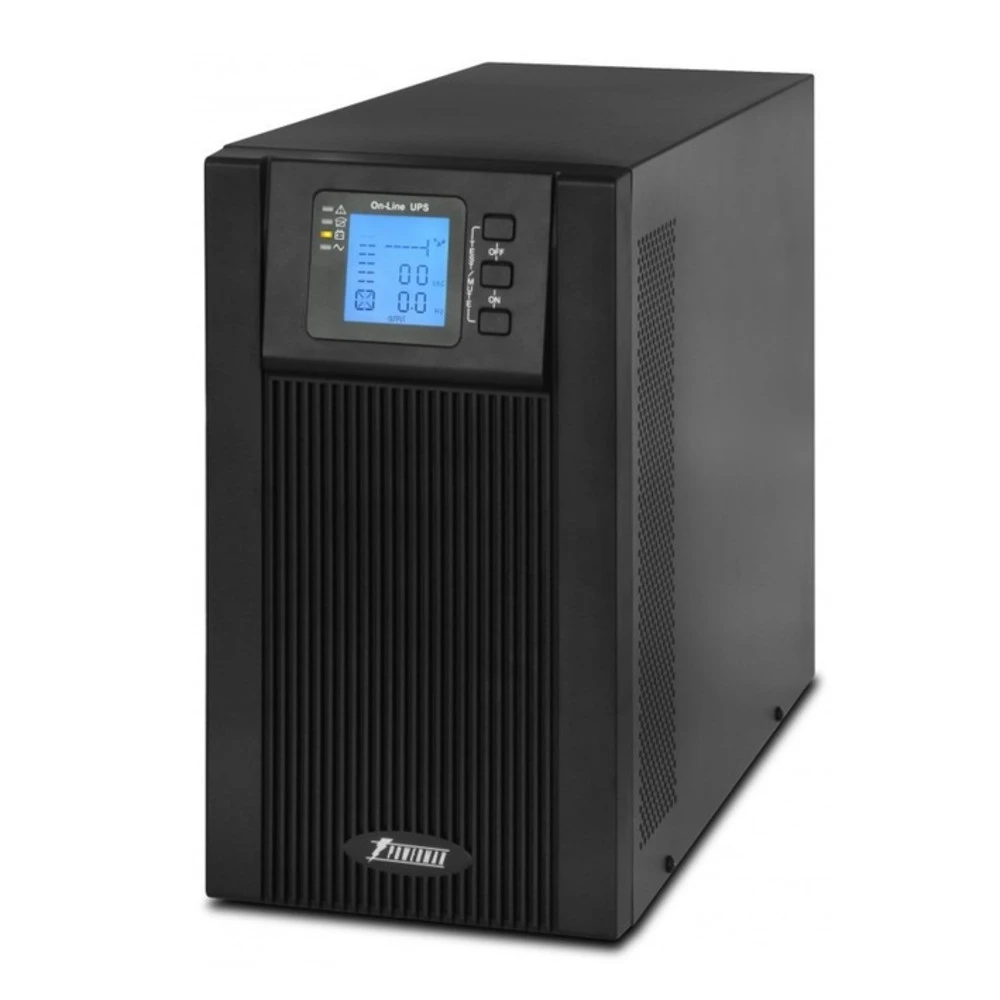 Источник бесперебойного питания Powerman Online 3000 POWERMAN Online 3000 Plus Двойное преобразование (On-Line), Напольный (Tower), 3000 ВА, 2400 Вт