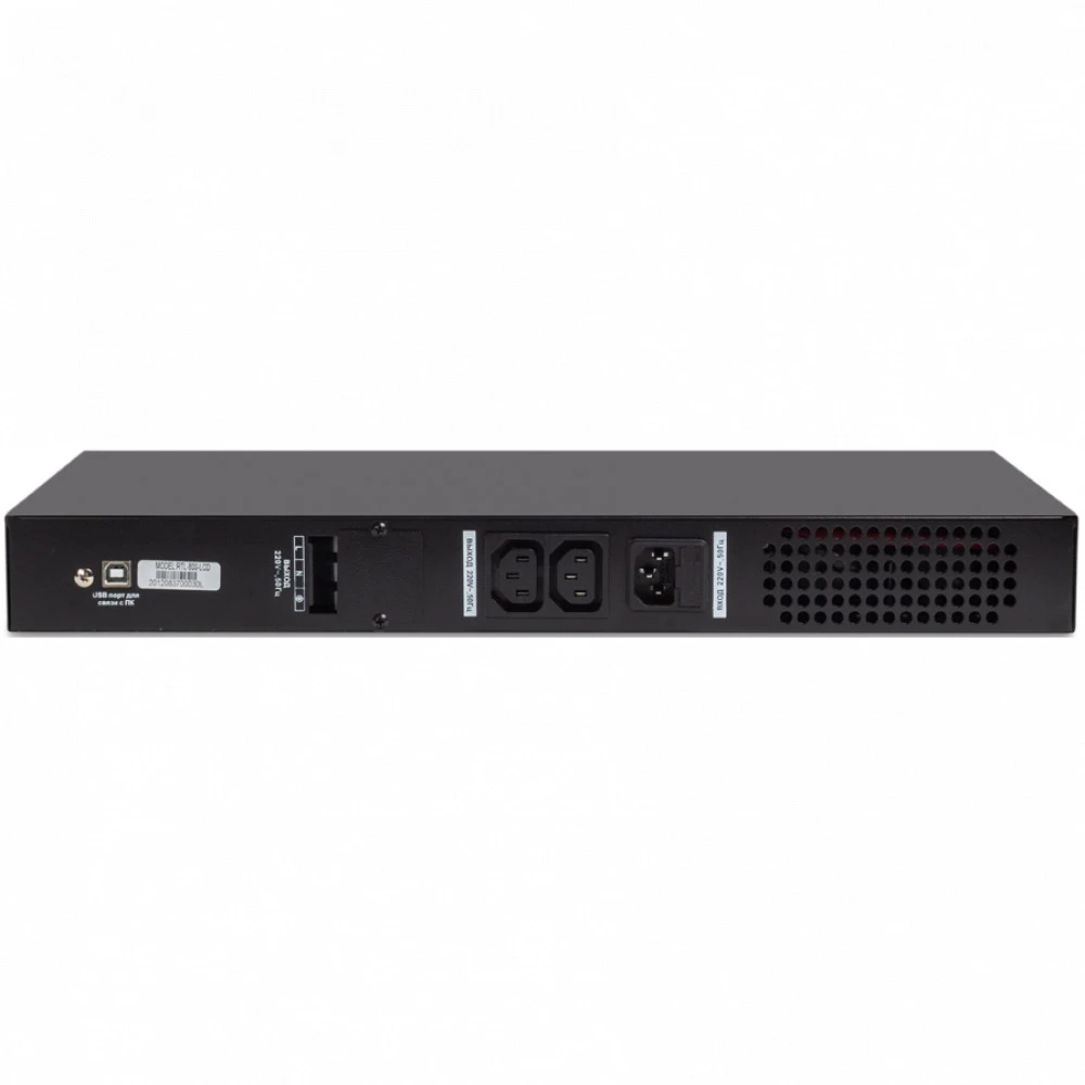 Источник бесперебойного питания SVC RTL-800-LCD Линейно-интерактивные, Стоечный (Rack), 800 ВА, 500 Вт