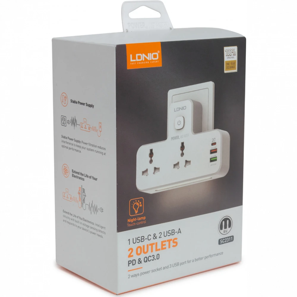 Сетевой фильтр LDNIO Universal SC2311