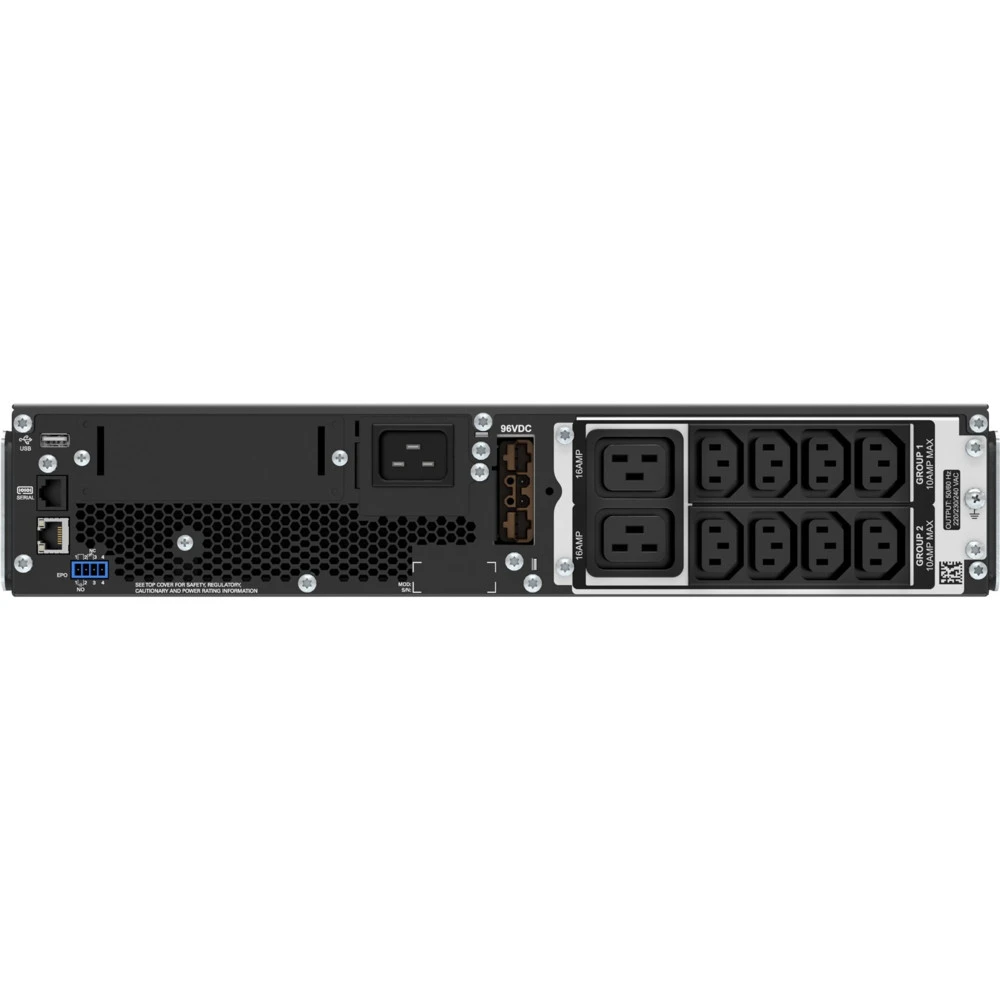 Источник бесперебойного питания APC Smart-UPS SRT SRT3000RMXLI Двойное преобразование (On-Line), Стоечный (Rack), 3000 ВА, 2700 Вт