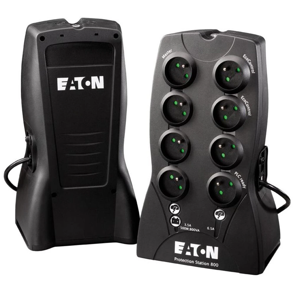 Источник бесперебойного питания Eaton Protection Station 650 DIN 61062 Линейно-интерактивные, Напольный (Tower), 650 ВА, 400 Вт