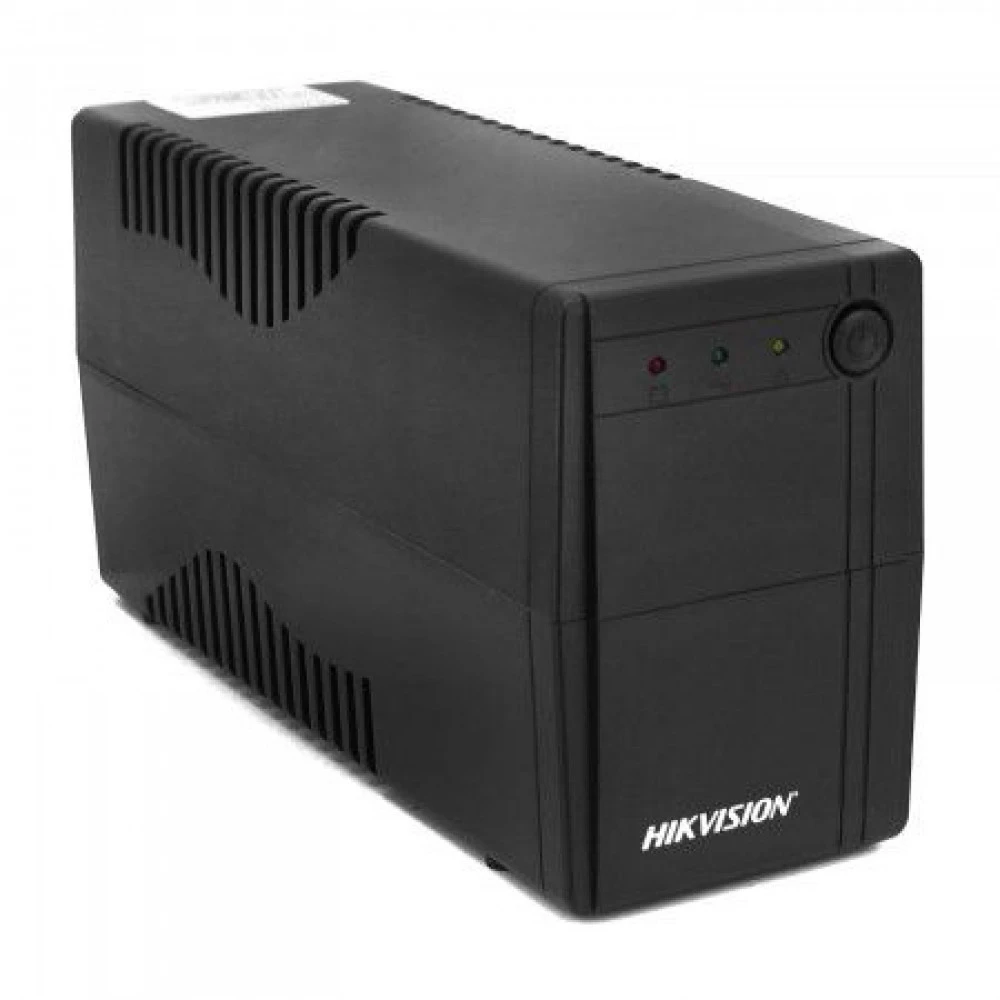 Источник бесперебойного питания Hikvision DS-UPS600 DS-UPS600 Schuko Линейно-интерактивные, Напольный (Tower), 600 ВА, 360 Вт