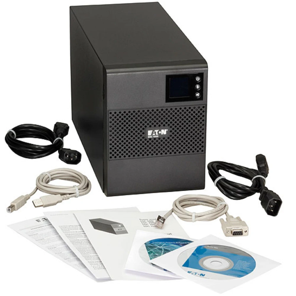 Источник бесперебойного питания Eaton 5SC 1000 Tower 5SC1000I Линейно-интерактивные, Напольный (Tower), 1000 ВА, 700 Вт