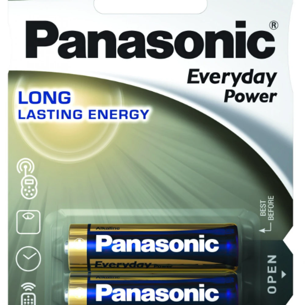 Батарейка Panasonic Every Day Power AA LR6REE/2BR