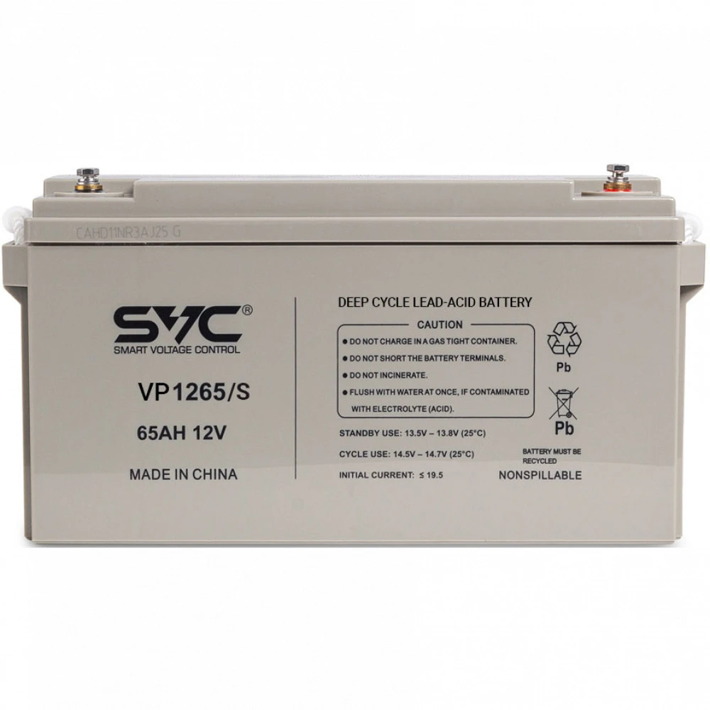Сменные аккумуляторы АКБ для ИБП SVC VP1265/S 12 В