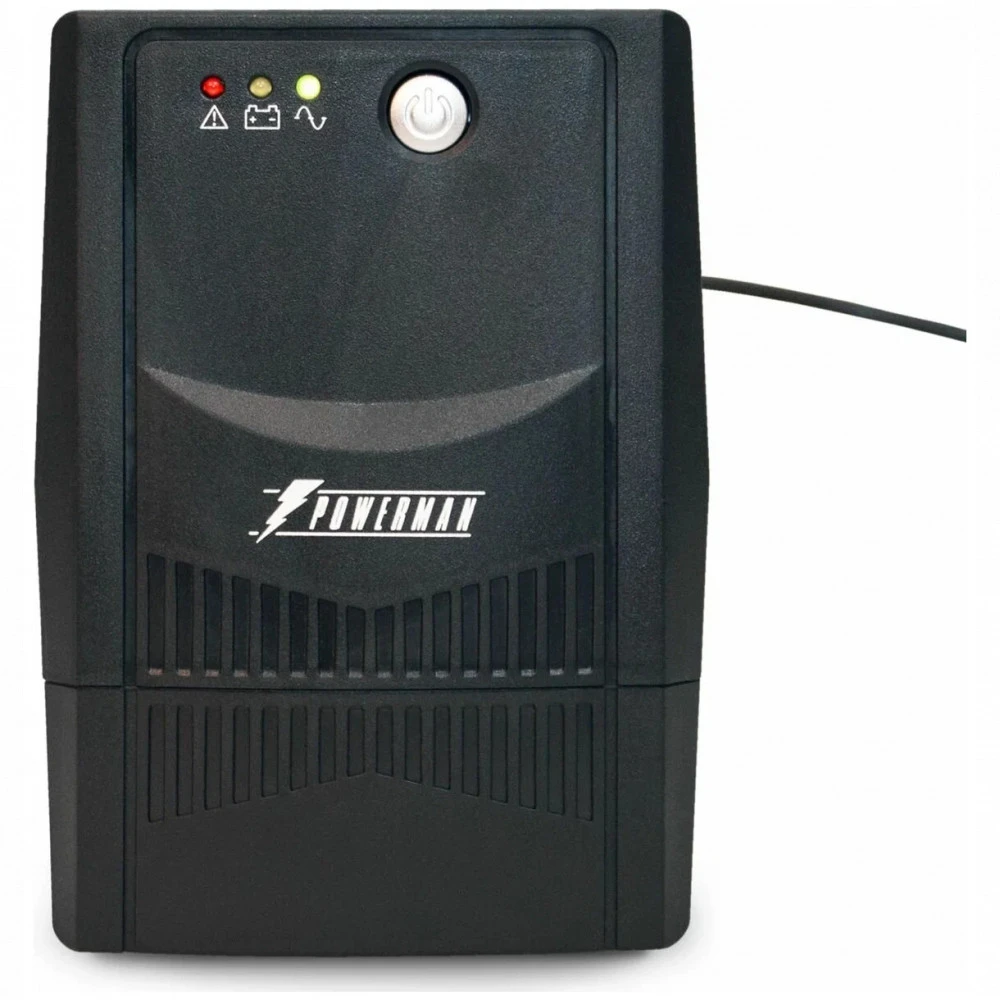 Источник бесперебойного питания Powerman Back Pro 650 POWERMAN Back Pro 650 Линейно-интерактивные, Напольный (Tower), 650 ВА, 650 Вт