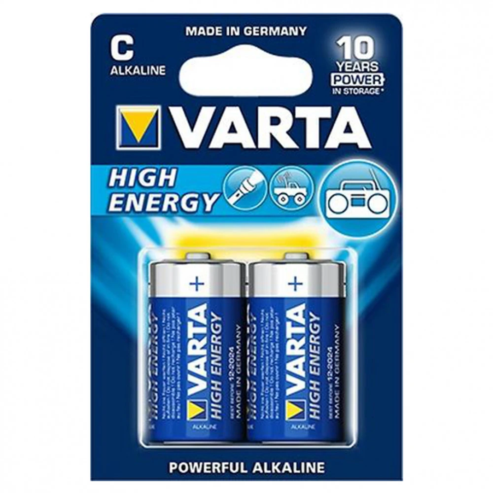 Батарейка VARTA LR14 High Energy LR14 High Energy (LL Power) Baby