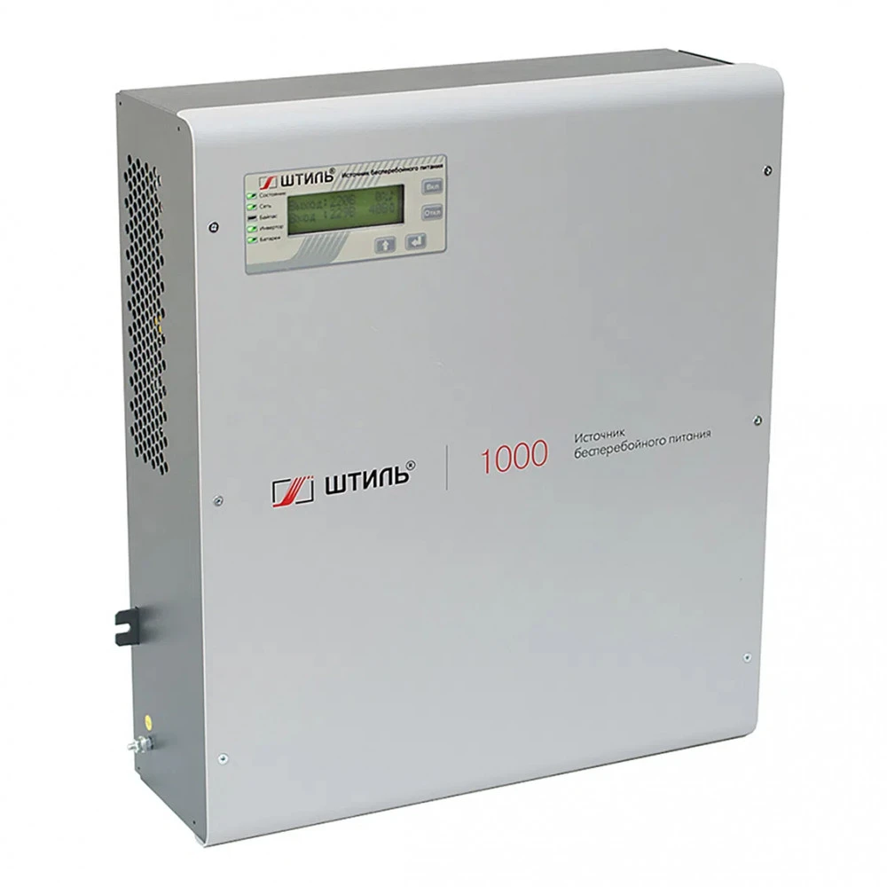 Источник бесперебойного питания Штиль SW1000SL Двойное преобразование (On-Line), 1000 ВА, 900 Вт