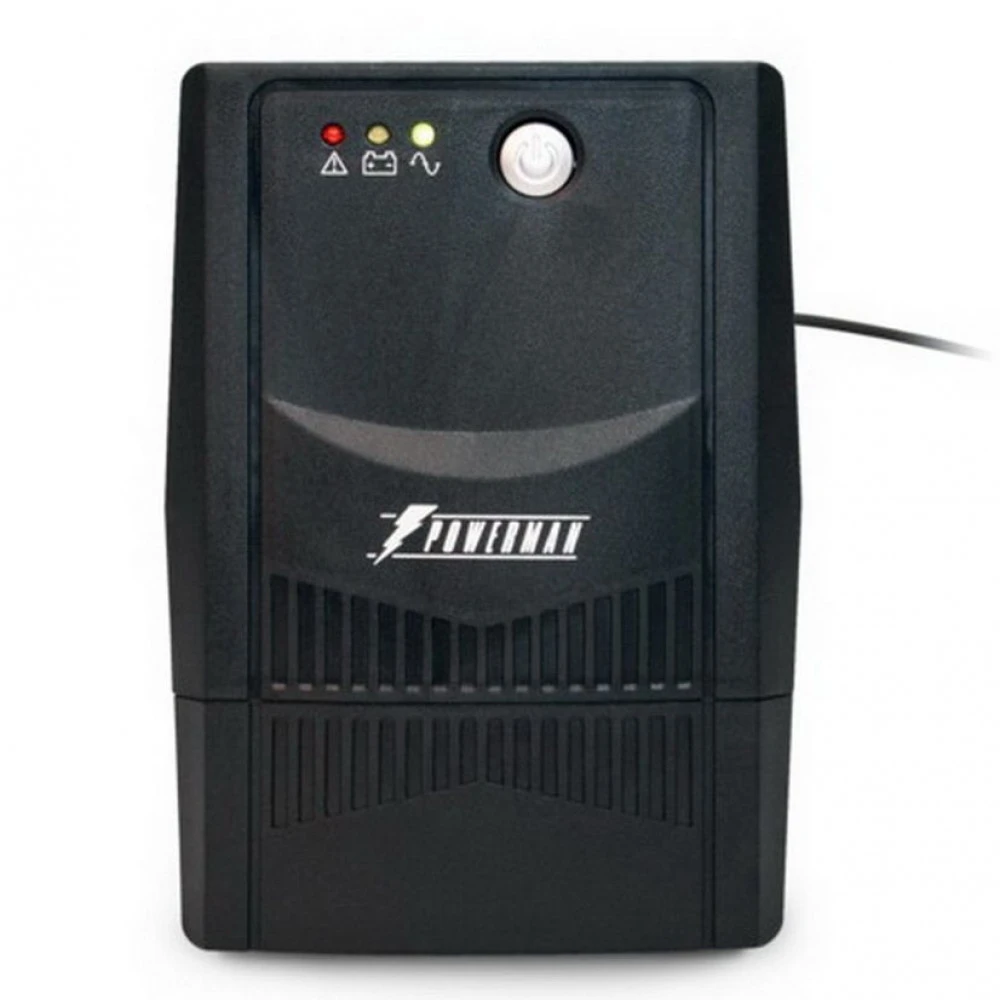 Источник бесперебойного питания Powerman UPS BackPro 650I Plus 6150952 Линейно-интерактивные, Напольный (Tower), 650 ВА, 360 Вт