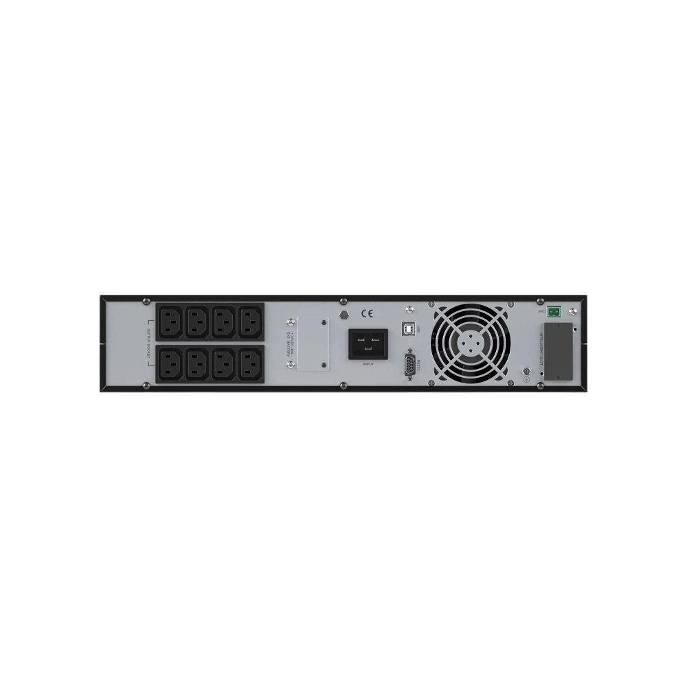 Источник бесперебойного питания DKC SMALLR2A5I Двойное преобразование (On-Line), Стоечный (Rack), 2000 ВА, 1800 Вт