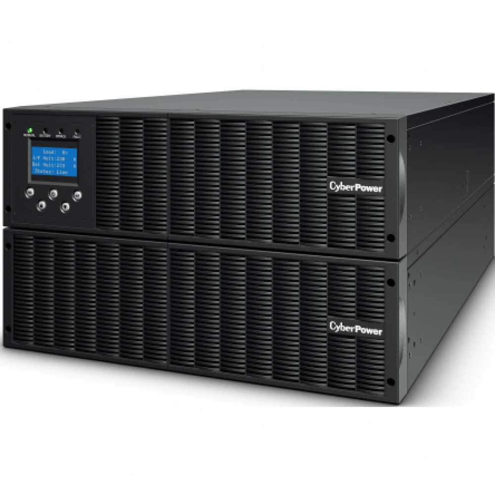 Источник бесперебойного питания CyberPower OLS10000ERT6U Двойное преобразование (On-Line), Стоечный (Rack), 10000 ВА, 9000 Вт