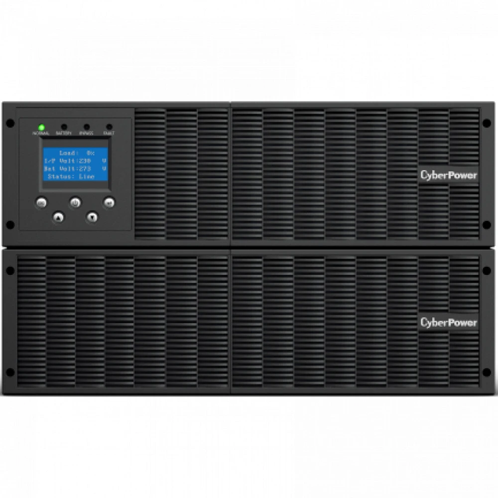 Источник бесперебойного питания CyberPower OLS10000ERT6U Двойное преобразование (On-Line), Стоечный (Rack), 10000 ВА, 9000 Вт