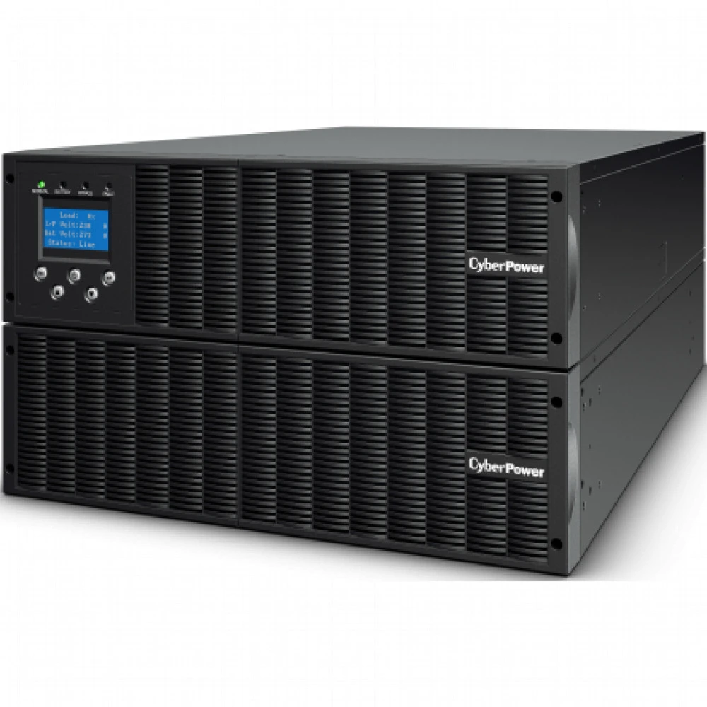 Источник бесперебойного питания CyberPower OLS6000ERT6U Двойное преобразование (On-Line), Стоечный (Rack), 6000 ВА, 5400 Вт