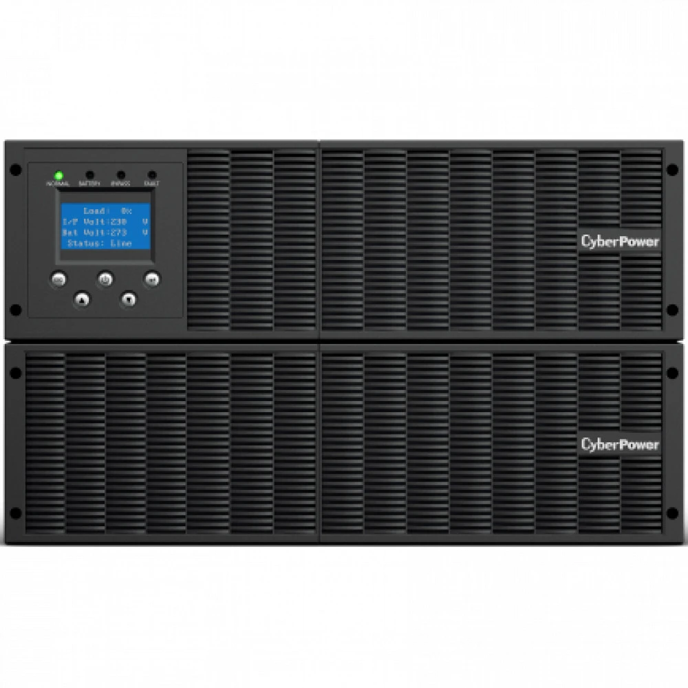 Источник бесперебойного питания CyberPower OLS6000ERT6U Двойное преобразование (On-Line), Стоечный (Rack), 6000 ВА, 5400 Вт