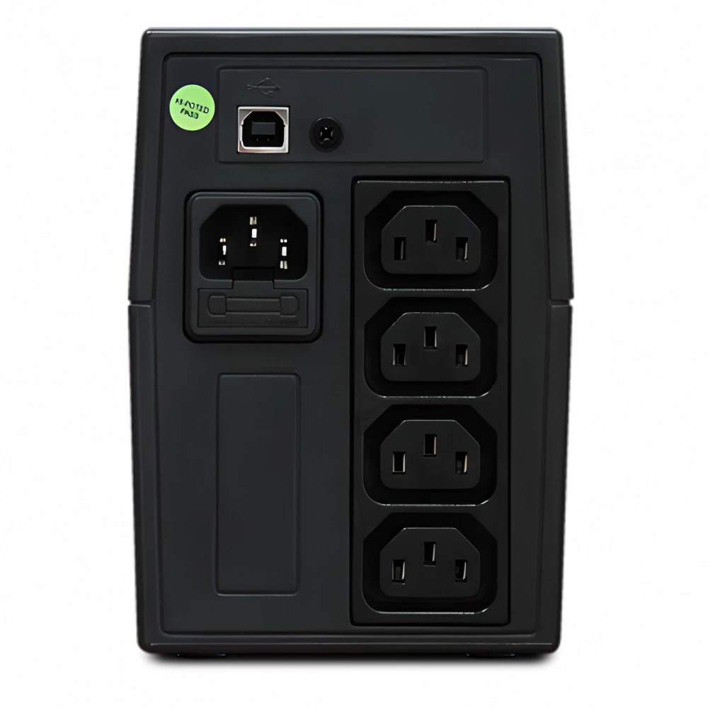 Источник бесперебойного питания Powerman Back Pro 850I PLUS (IEC320) 6150953 Линейно-интерактивные, Напольный (Tower), 850 ВА, 480 Вт