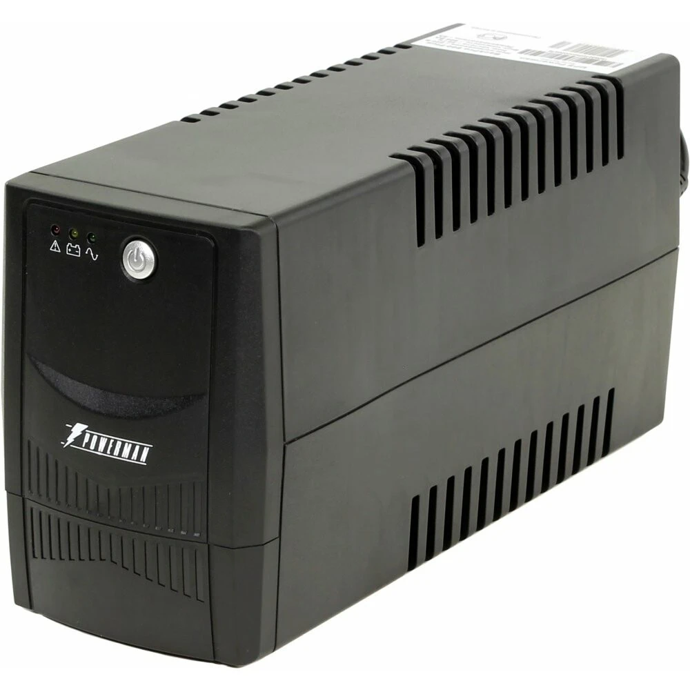 Источник бесперебойного питания Powerman Back Pro 850 6150945 Линейно-интерактивные, Напольный (Tower), 850 ВА, 480 Вт