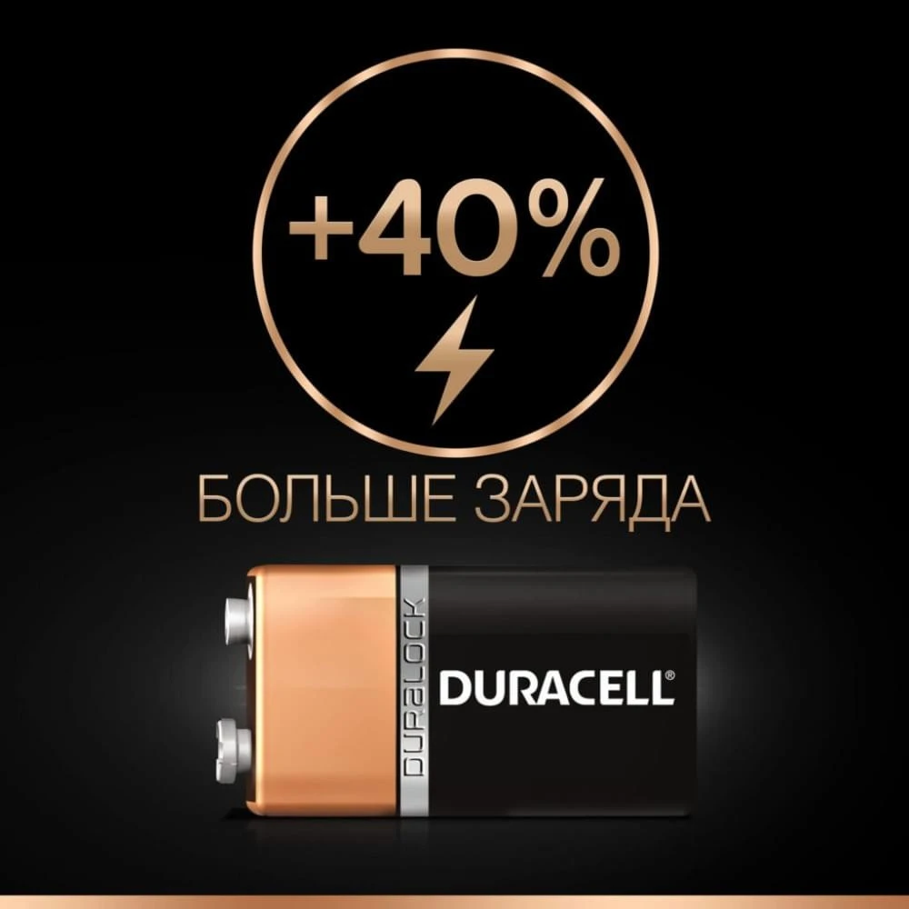 Батарейка Duracell Basic 6LP3146/MN1604 Крона 9V 5000394066267